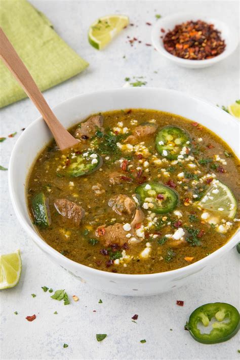 chile verde mexican food